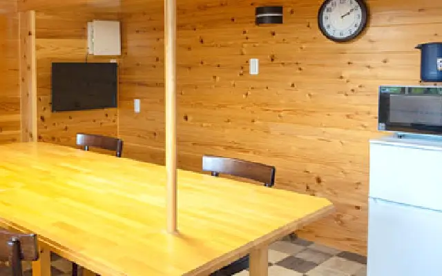 トレーラーハウスの内観画像