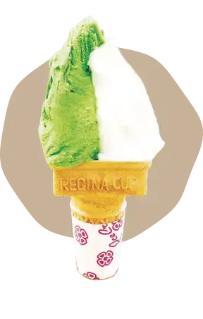 ダブルコーンの画像