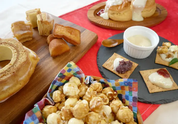 いでぼく牛乳を使った商品のイメージ画像