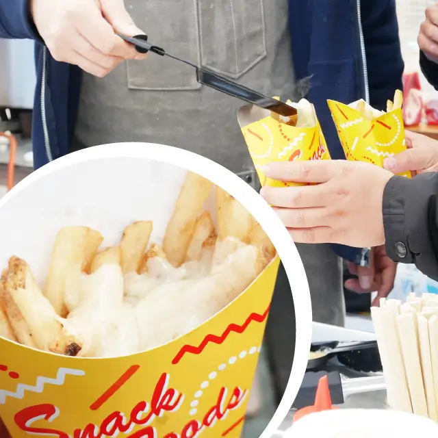 いでぼく感謝祭　ラクレットチーズがかかったポテトの画像